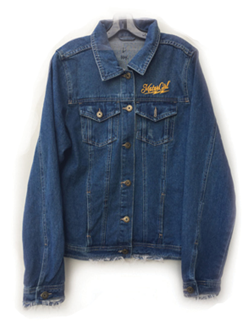MOTORGIRL KUSTOMS - CLASSIC DENIM JACKET - MotorCult