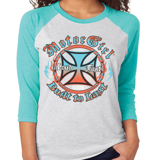 YOUR TURN - RAGLAN 3/4 SLEEVE - MOTORGIRL - MotorCult