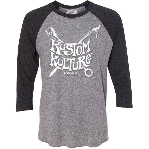 TOOLS OF THE TRADE - 3/4 SLEEVE RAGLAN - KUSTOM KULTURE - MotorCult