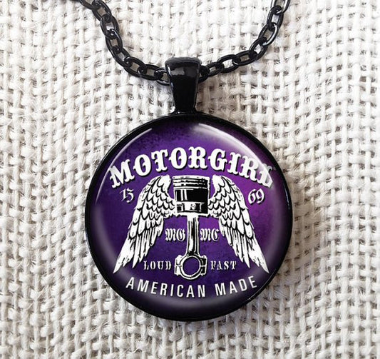 LOUD AND FAST - NECKLACE - MOTORGIRL - MotorCult