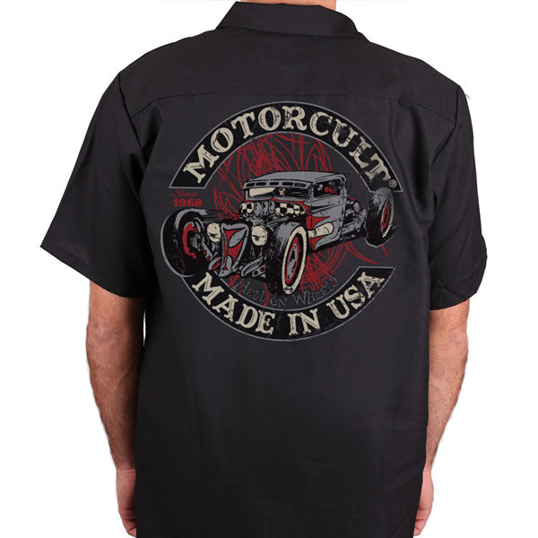 TRUCKIN - BUTTON UP WORKSHIRT - MOTORCULT - MotorCult