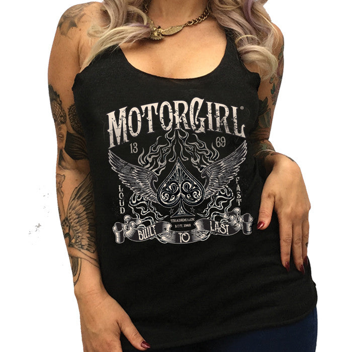 MotorCult and MotorGirl Apparel - Loud Fast and Built To Last